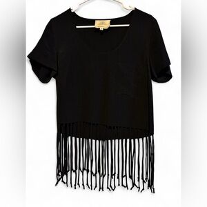 Madison Marcus fringe top